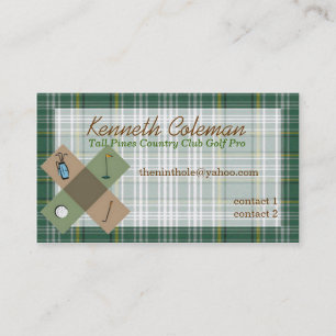 Golf Business Card