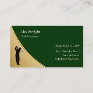 Golf Business Cards