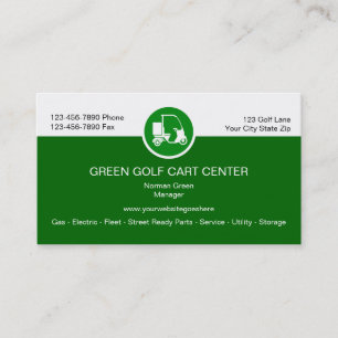 Golf Business Cards
