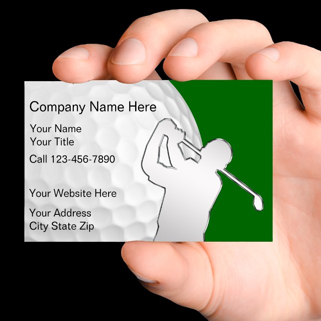 Golf Business Cards (Creator Uploaded)