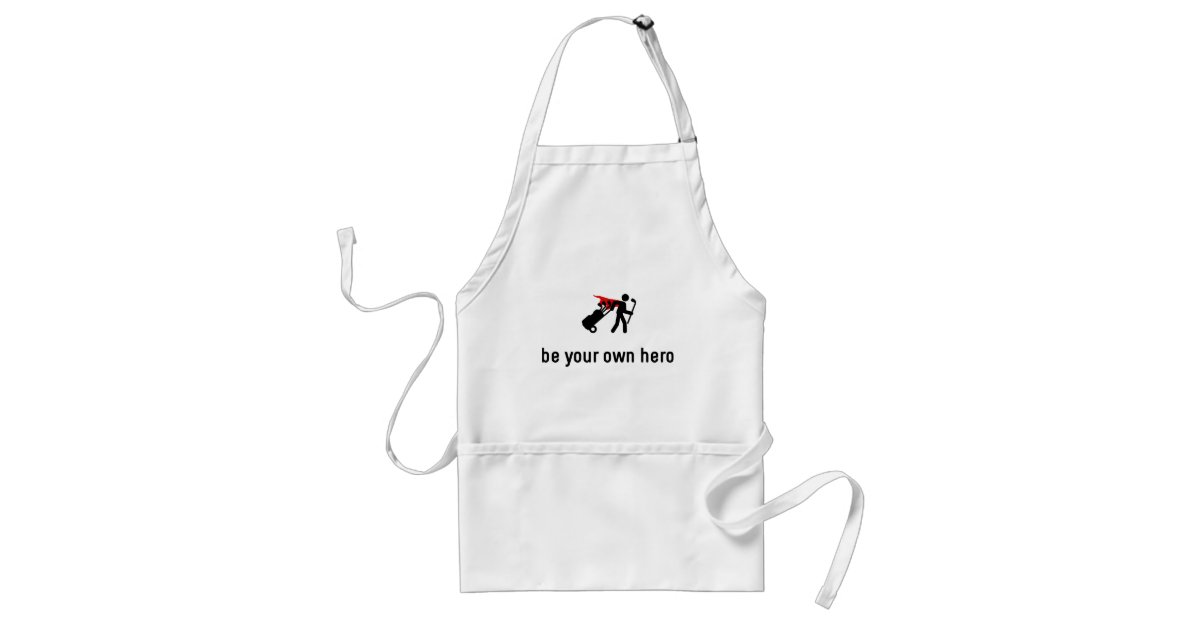 Golf Caddy Hero Standard Apron Zazzle