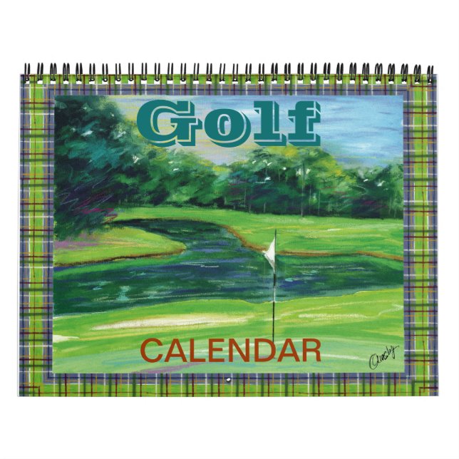 Golf calendar (Cover)