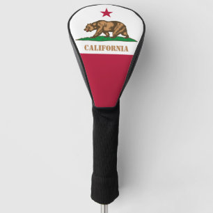 Golf California & Flag USA / Golf Clubs Covers