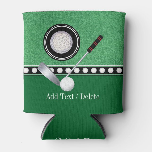 Golf Can Cooler - srf (Front)