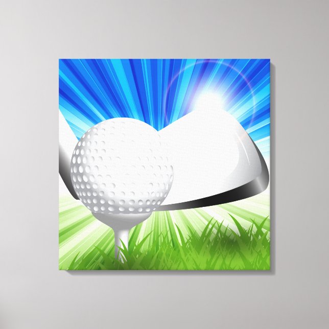 Golf Canvas Art (Front)