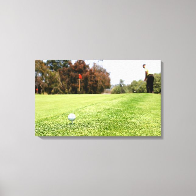 Golf Canvas Print (Front)