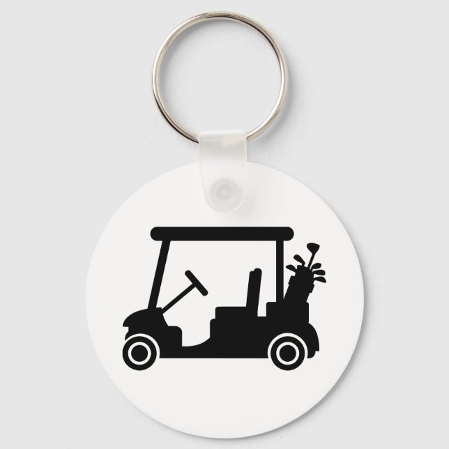 Golf car key ring (Front)