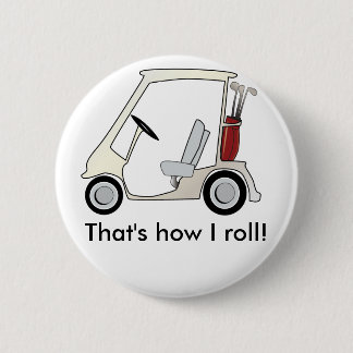 golf_cart 6 cm round badge