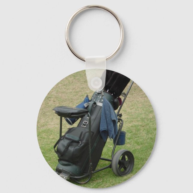Golf Cart Bag Keychain (Front)