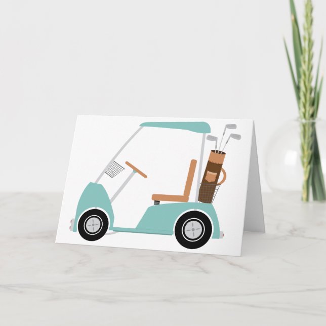 Golf Cart Card (Front)