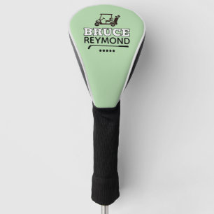 Golf Cart - Custom Golfer's Name Mark Head Cover