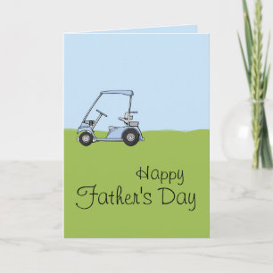 Golf Cart - Customised Greeting Card