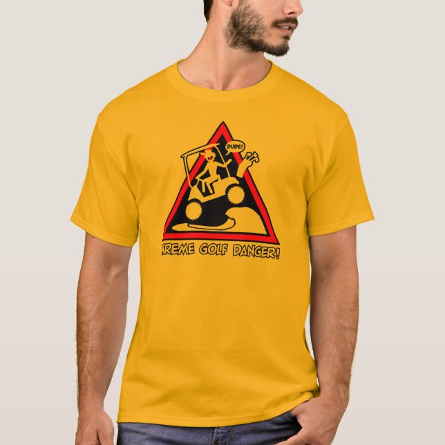 GOLF CART JUMPING T-Shirt (Front)