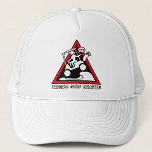 GOLF CART JUMPING TRUCKER HAT