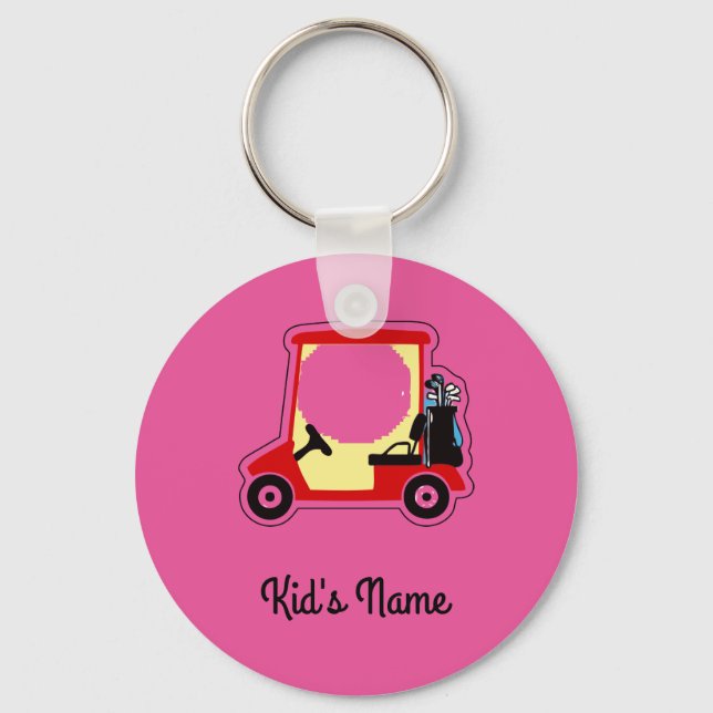 Golf cart key ring (Front)