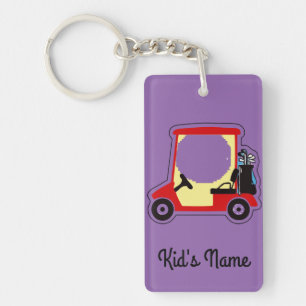 Golf cart key ring