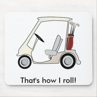 golf_cart mouse mat