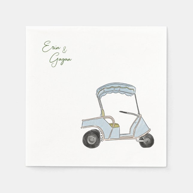 golf cart napkin (Front)