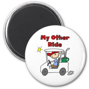 Golf Cart Other Ride Magnet