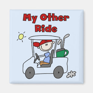 Golf Cart Other Ride Tshirts and Gifts Magnet