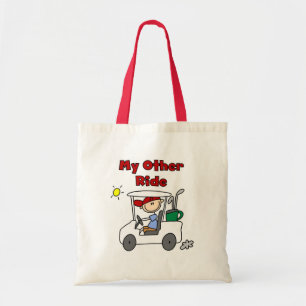 Golf Cart Other Ride Tshirts and Gifts Tote Bag