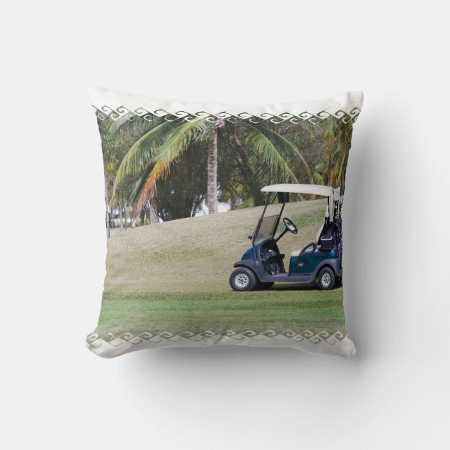 Golf Cart Pillow (Front)
