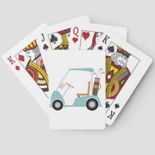 Golf Cart Playing Cards