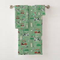 Golf Carts Modern Golfer Golf Theme