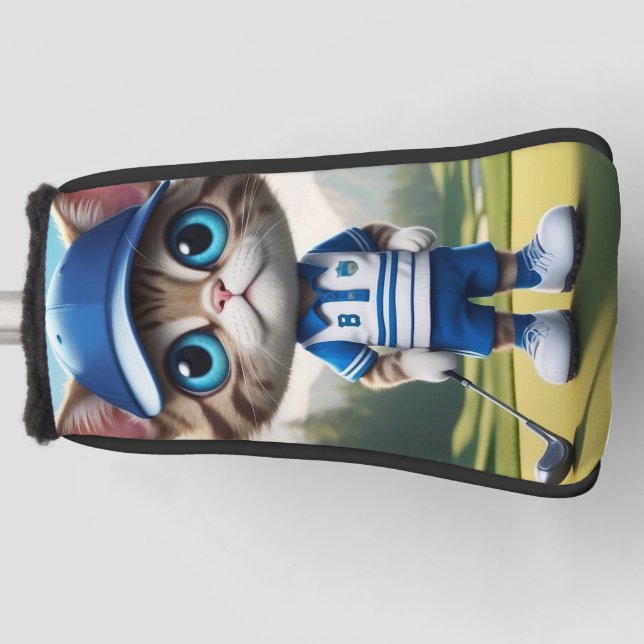 Golf Cat Golf Head Cover (Front)