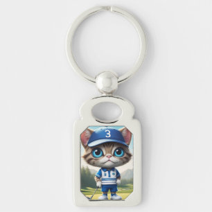 Golf Cat Key Ring