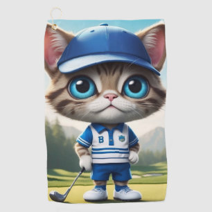 Golf Cat Towel