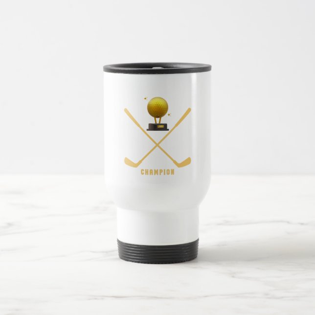 golf champion travel mug (Center)