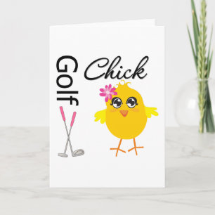 Golf Chick Card