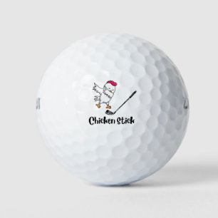 Golf chicken stick balls