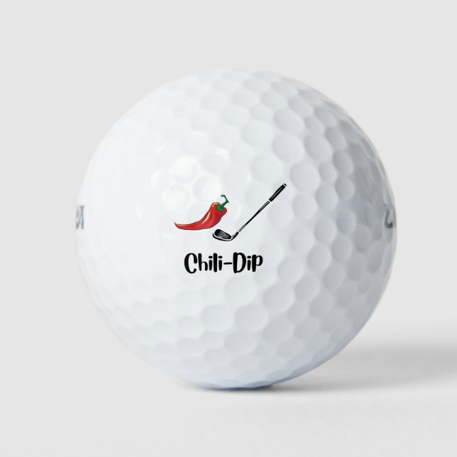 Golf chilli dip balls (Front)
