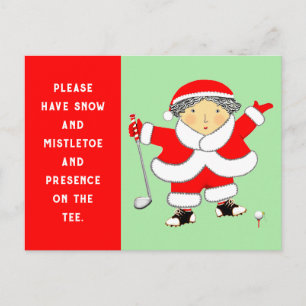 Golf Christmas Cards