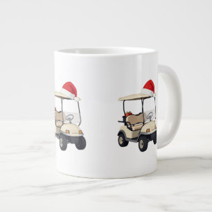 Golf Christmas Coffee Mug