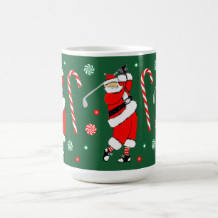 Golf Christmas Coffee Mug