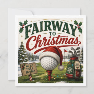 Golf Christmas Funny saying for Golfer