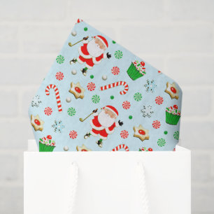 Golf Christmas Gift Tissue Paper