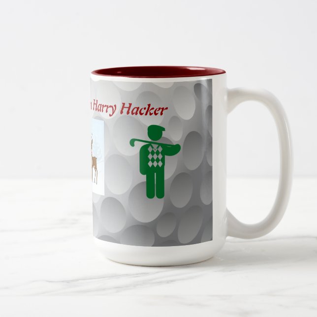 Golf Christmas mug (Right)