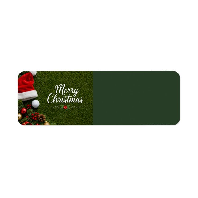 Golf Christmas on putting green (Front)