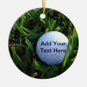 Golf Christmas Ornament