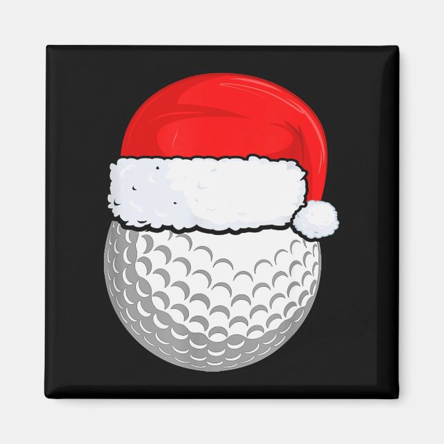 Golf Christmas Pajama Shirt, Men Women Kids  Magnet (Front)