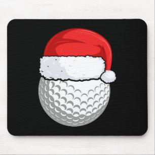 Golf Christmas Pajama Shirt, Men Women Kids Mouse Mat