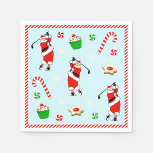Golf Christmas party Napkin