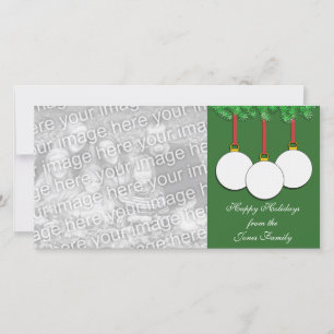 Golf Christmas Photo Card