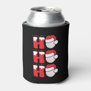 Golf Christmas Santa Xmas Apparel Can Cooler