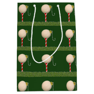 Golf Christmas Small Gift Bag