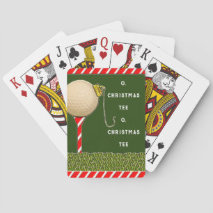 Golf Christmas Stocking Stuffer Playing Cards
